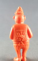 Lucky Luke - Omo Bonux 1973 - Figurine Monochrome - Employé du Télégraphe (Orange)