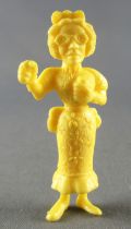 Lucky Luke - Omo Bonux 1973 - Figurine Monochrome - Institutrice (Jaune)