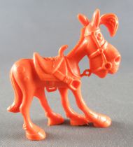 Lucky Luke - Omo Bonux 1973 - Figurine Monochrome - Jolly Jumper (Orange)