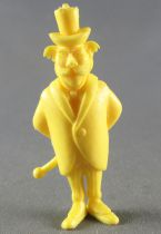 Lucky Luke - Omo Bonux 1973 - Figurine Monochrome - Monsieur le Maire (Jaune)