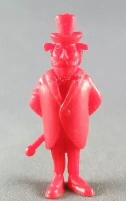 Lucky Luke - Omo Bonux 1973 - Figurine Monochrome - Monsieur le Maire (Rouge)
