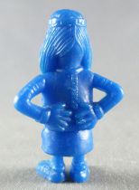 Lucky Luke - Omo Bonux 1973 - Figurine Monochrome - Petit Indien (Bleu Foncé)