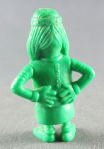 Lucky Luke - Omo Bonux 1973 - Figurine Monochrome - Petit Indien (Vert)