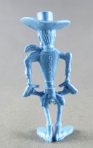 Lucky Luke - Omo Bonux 1973 - Figurine Monochrome - Phil Defer (Bleu)