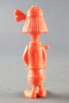 Lucky Luke - Omo Bonux 1973 - Monochromic Figure - Indian 1 (Orange)