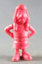 Lucky Luke - Omo Bonux 1973 - Monochromic Figure - Indian 2 (Brick Red)