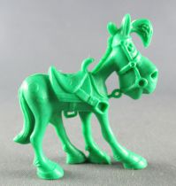 Lucky Luke - Omo Bonux 1973 - Monochromic Figure - Jolly Jumper (Green)