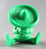 Lucky Luke - Omo Bonux 1973 - Monochromic Figure - Mexican Sleeping (Green)