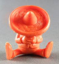 Lucky Luke - Omo Bonux 1973 - Monochromic Figure - Mexican Sleeping (Orange)