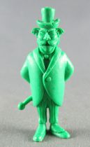 Lucky Luke - Omo Bonux 1973 - Monochromic Figure - Mr Mayor (Green)