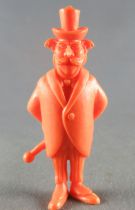Lucky Luke - Omo Bonux 1973 - Monochromic Figure - Mr Mayor (Orange)
