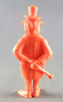 Lucky Luke - Omo Bonux 1973 - Monochromic Figure - Mr Mayor (Orange)