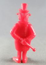 Lucky Luke - Omo Bonux 1973 - Monochromic Figure - Mr Mayor (Red