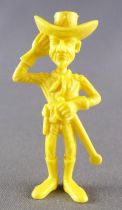 Lucky Luke - Omo Bonux 1973 - Monochromic Figure - Us Cavalry Lieutenant (Yellow)