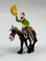 Lucky Luke - Pixi Mini Ref.2467 - Troupeau Longhorns et Cow-Boy (Figurines sans boite sans certificat)