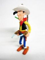 Lucky Luke - Plastic Figure / Kaychain - Lucky Luke with guns