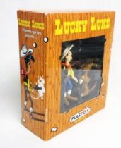 Lucky Luke - Plastoy - figurine pvc Lucky Luke et Rantanplan (neuf en boite)