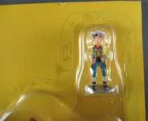 Lucky Luke - Plastoy Atlas Editions - Metal Village - Luke with Nugget Gulch\'s Sheriff Office