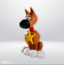 Lucky Luke - Plastoy Money Bank - Rantanplan