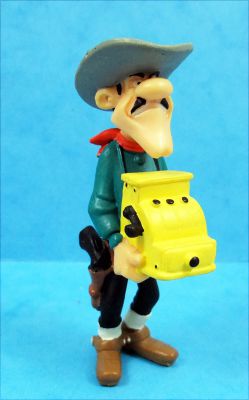 Lucky luke figurine william dalton with cash register 631080 