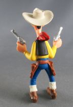 Lucky Luke - Plastoy PVC figure - Lucky Luke shooting with 2 colts