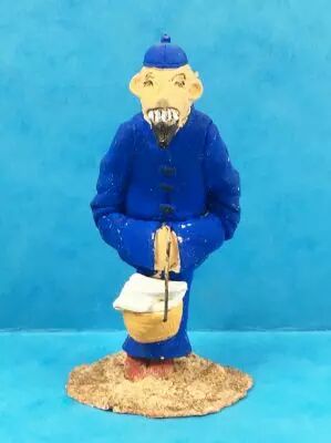 Lucky Luke - Prototype en R�sine - Blanchisseur Chinois