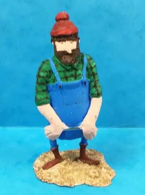 Lucky Luke - Prototype en R�sine - Bucheron