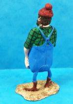Lucky Luke - Prototype en Résine - Bucheron