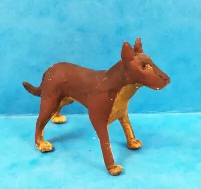 Lucky Luke - Prototype en R�sine - Chien type Berger Allemand