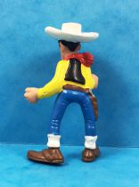 Lucky Luke - Schleich - figurine pvc Lucky Luke avec poing fermé & paille embrochable