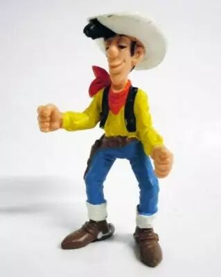 Lucky Luke - Schleich - figurine pvc Lucky Luke avec poings ferm�s