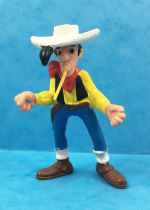 Lucky Luke - Schleich - pvc figure Lucky Luke with closed fist & skewerable straw