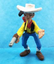 Lucky Luke - Schleich PVC figure - Lucky Luke (w/colt) with straw