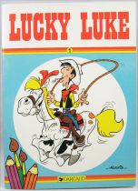 Lucky Luke - Set of 6 coloring books - Dargaud 1984