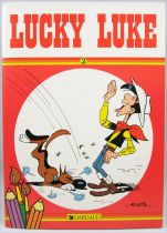 Lucky Luke - Set of 6 coloring books - Dargaud 1984