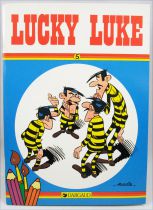 Lucky Luke - Set of 6 coloring books - Dargaud 1984