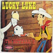 Lucky Luke  The Hotvill\'s - Histoire racontée 45t - Disque Vogue 1971