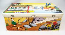 Lucky Luke - Tin Cookie Box Massily 1985 - Lucky Luke and the Dalton