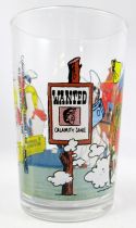 Lucky Luke - Verre à moutarde Amora - Calamity Jane en diligence (n°3 collection 1996)