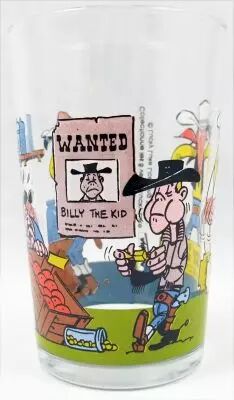 Lucky Luke - Verre � moutarde Amora - Lucky Luke et Billy The Kid