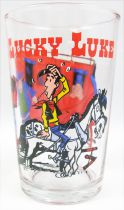  Lucky Luke - Verre à moutarde Ducros - La diligence