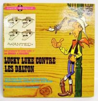 Lucky Luke vs. Dalton brothers - 45t Record-Story book - Philips Records 1964