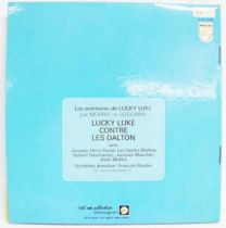 Lucky Luke vs. Dalton brothers - 45t Record-Story book - Philips Records 1964