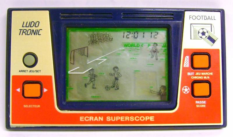 handheld football video game