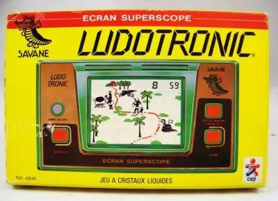 Ludotronic - LCD Handheld Game - Savane (publicitaire Gringoire Brossard) 01