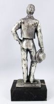 Luis Mariano - 6\" die-cast métal statue - Daviland France 1978