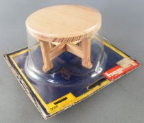 Lundby of Sweden # 3200 - Pine Dining Room Rond Table Dolls House Furniture Mint on Card