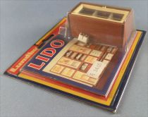 Lundby of Sweden # 5354 - Wooden Lightning Show Case Lido Series Dolls House Furniture Mint on Cerd