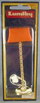 Lundby of Sweden # 6151 - Floor Light with orange lampshade Dolls House Furniture Mint on Cerd