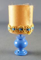Lundby of Sweden # 6169 - Blue Romantic Shade Table Lamp Dolls House Furniture